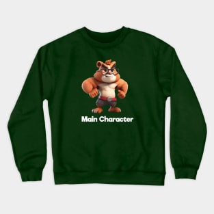 Main Character Cartoon Crewneck Sweatshirt